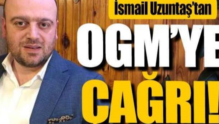 Türkiye Ağaç Platformu Genel Başkanı Uzuntaş’tan OGM’ye; “E-İhale sistemi revizyona uğramalı” çağrısı