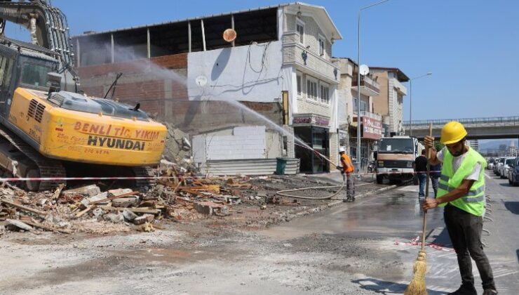 Bursa Beşyol’da yıkımlara devam