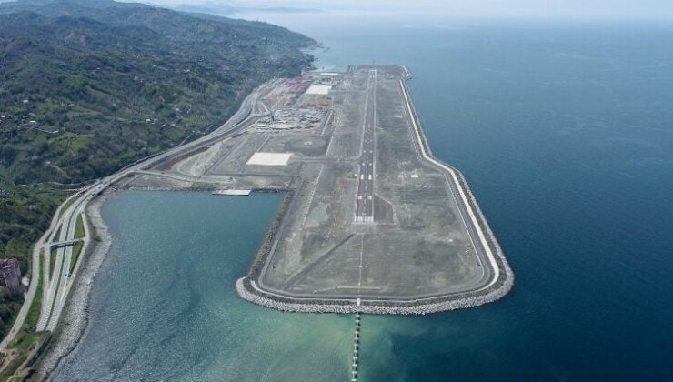 Denizüssü hava limanı açılışa hazır… Rize-Artvin Havalimanı 14 Mayıs’ta açılıyor