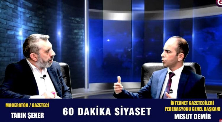İGF Genel Başkanı Mesut Demir: Kurtuluş İnternet Gazeteciliği Yasası'nda 1