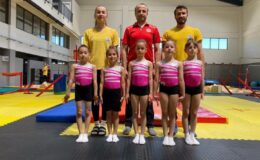 Kocaeli İzmit Belediyesporlu jimnastikçiler yarı finalde