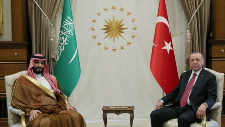 Cumhurbaşkanı Erdoğan ile Veliaht Prensi Selman’dan ortak bildiri