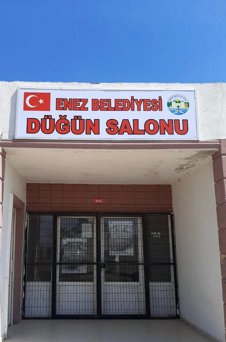 Edirne Enez Belediyesi'nden çiftlere 'düğün' hediyesi 1