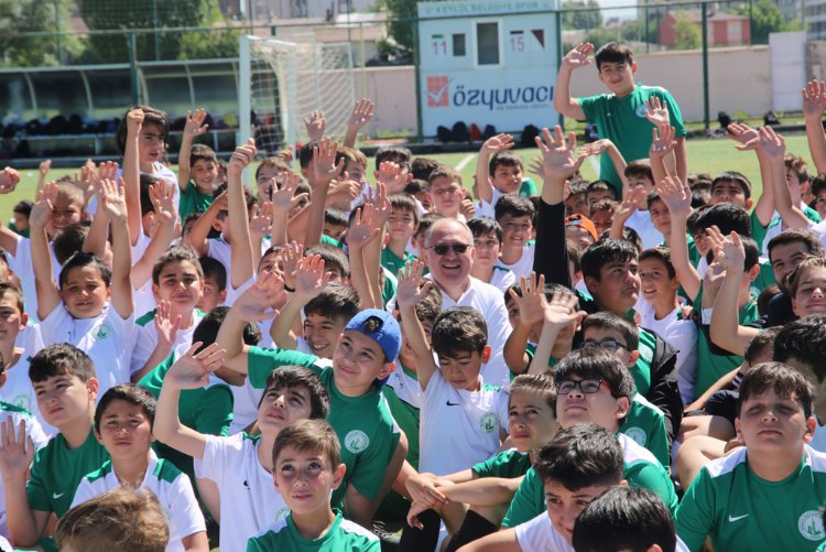 Sivas'ta yaz spor okulları kapılarını açtı 1