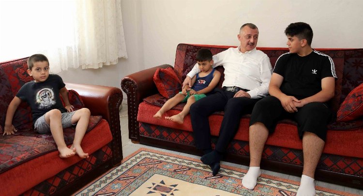 Tahir Büyükakın bayramlaşma turunda 1