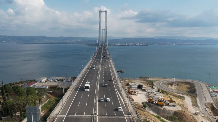 55,5 milyon araç Osmangazi Köprüsü'nden geçti 2