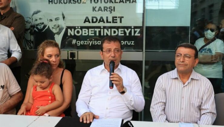 Başkan İmamoğlu’ndan ‘Gezi Nöbeti’ne destek