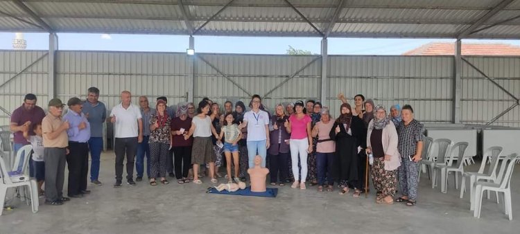 Edirne Enez'de ilk yardım bilinci 1 Edirne Enez'de ilk yardım bilinci 1