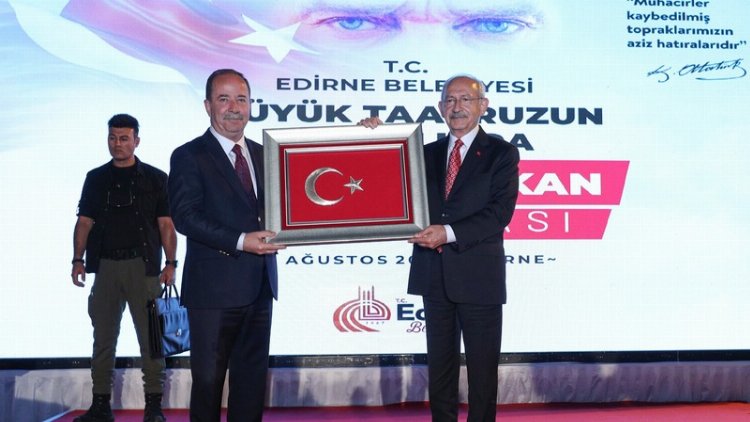 Edirne’de 'Cumhurbaşkanım' tartışması! 1