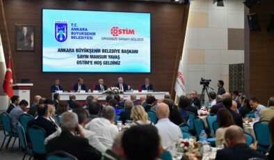 ABB Başkanı Mansur Yavaş OSTİM Sanayicileriyle Buluştu