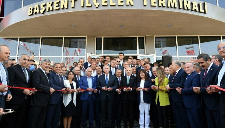 Yeni Balık Hali ve Başkent İlçeler Terminali Açıldı