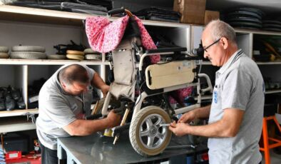 ABB’nin ücretsiz tekerlekli sandalye bakım onarım hizmeti devam ediyor