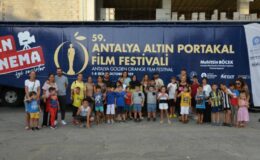 Antalya’da sinema Tırı 5 günde 6 ilçe gezdi