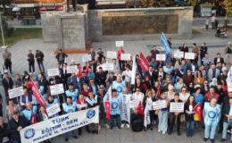 Türk Eğitim-Sen üyeleri Düzce’den seslendi