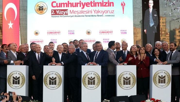 100. Yıl Cumhuriyet Akademisi’nin temelini Kılıçdaroğlu attı