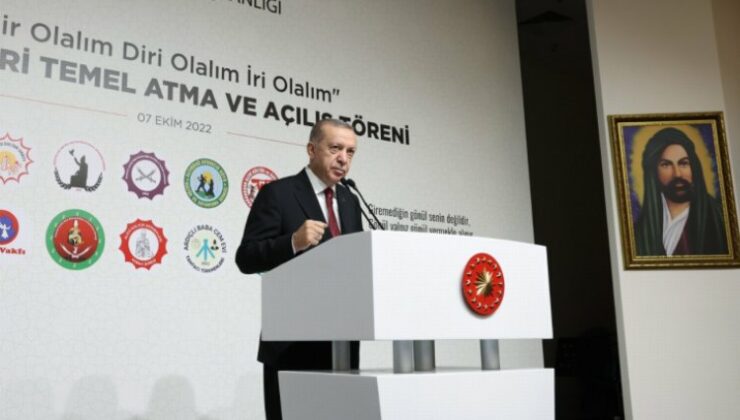Cumhurbaşkanı Erdoğan’dan Cemevlerine İstanbul’dan toplu temel