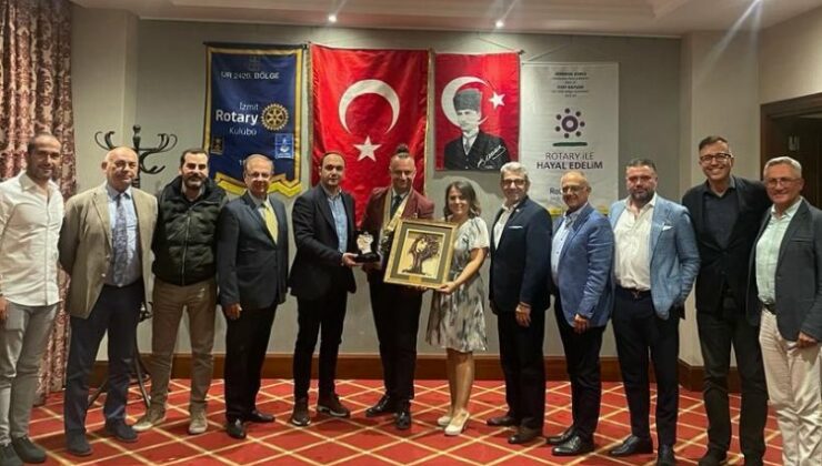 Kocaeli’de İzmit Belediyesi’nden Rotary Kulübü’ne ziyaret