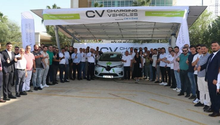 Şarj istasyonunda ilk diploma CV Charging Vehicles’den