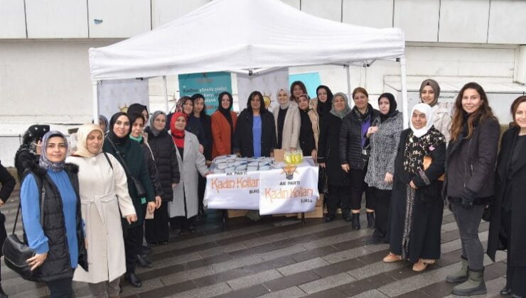 AK Partili kadınlar ‘şiddete karşı’ Bursa’dan seslendi