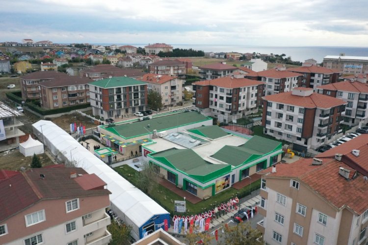 İstanbul Silivri'de 200 öğrencili yeni anaokulu açıldı 1