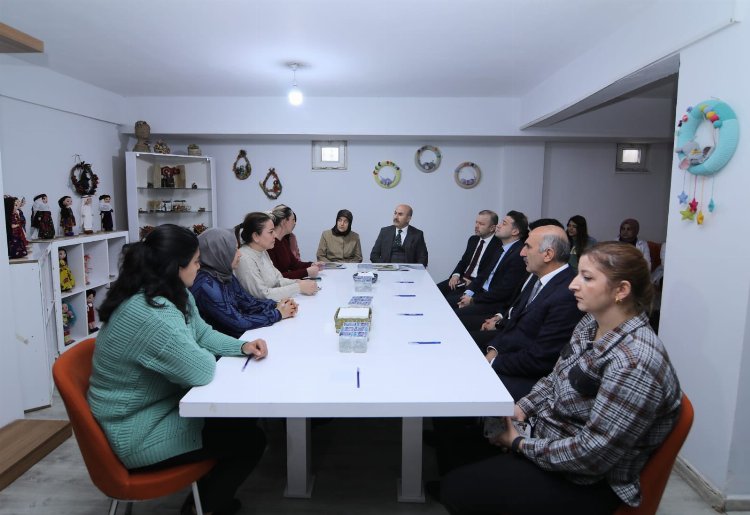 Mardin Valisi'nden kadın kooperatiflerine ziyaret 1