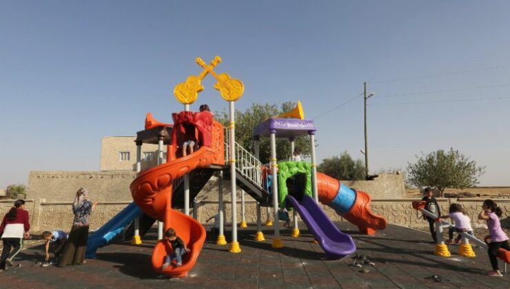 Mardin’de ‘Her Köye Çocuk Parkı’ yaygınlaşıyor