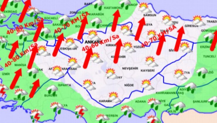 Meteoroloji’den sel uyarısı! Türkiye’de bugün hava nasıl olacak?