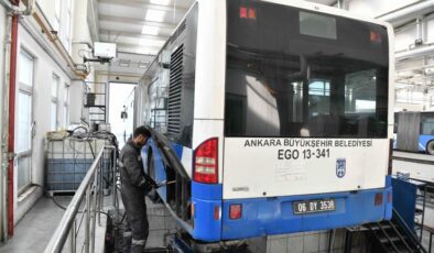Başkentte EGO Otobüsleri Kışa Hazır