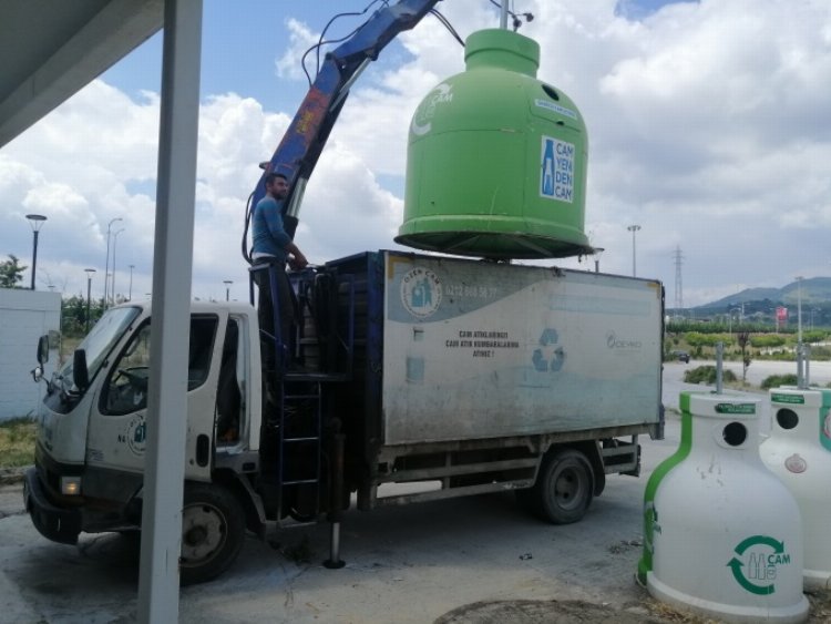 Bursa Orhangazi'de ayda 10 ton 'atık' cam 1
