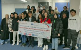 Bursa Yenişehirli öğrenciler Erasmus Projesi’ne katıldı