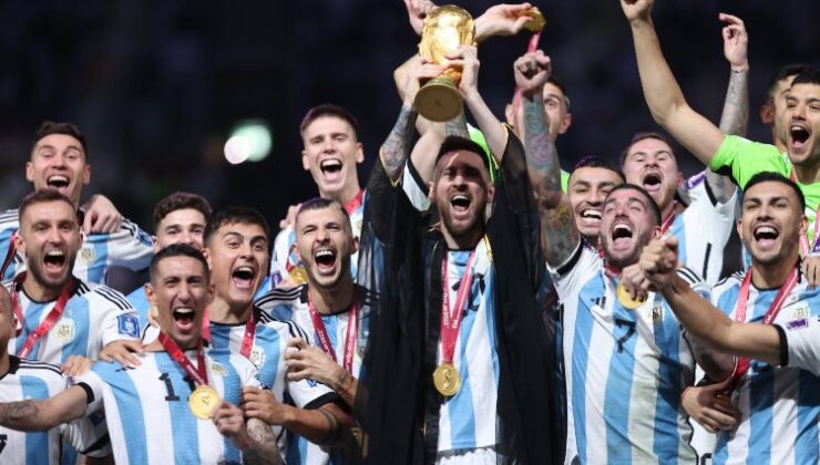 Dünya futbolunun en büyüğü belli oldu… Dünya Kupası Arjantin’in