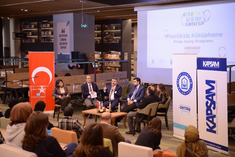Türkiye'nin ilk Plastiksiz Kütüphanesi Bursa Yıldırım'da açıldı 1