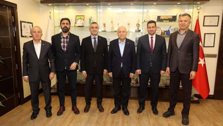 ASMMMO’dan Başkan Fethi Yaşar’a ziyaret