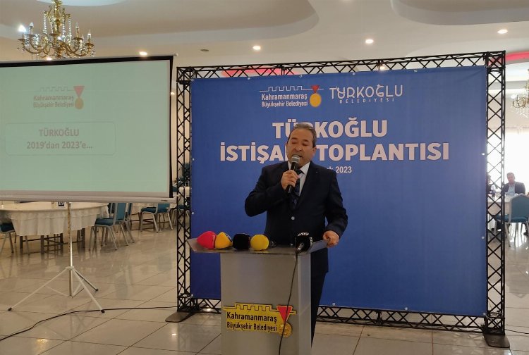 Başkan Güngör, Türkoğlu’nda muhtarlarla bir araya geldi 1