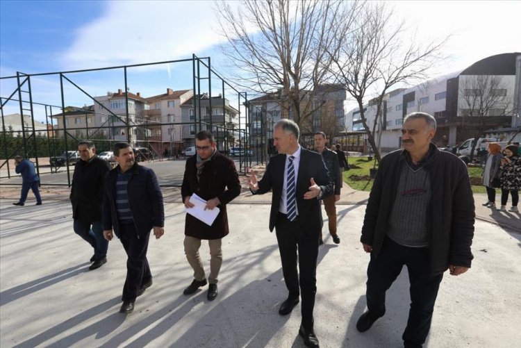 Bursa İnegöl'de eski parklar yenileniyor 3