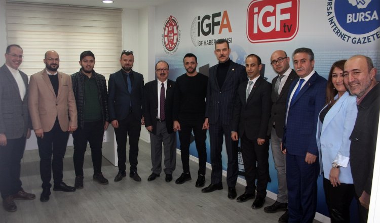 Bursa Milletvekili Esgin'den İGF'ye müjdeli ziyaret 2