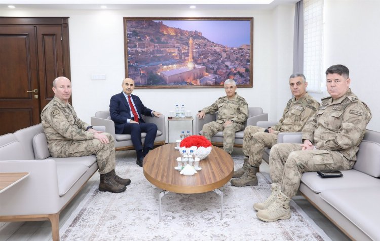 Jandarma Genel Komutanı Çetin'den Vali Demirtaş’a Ziyaret 1