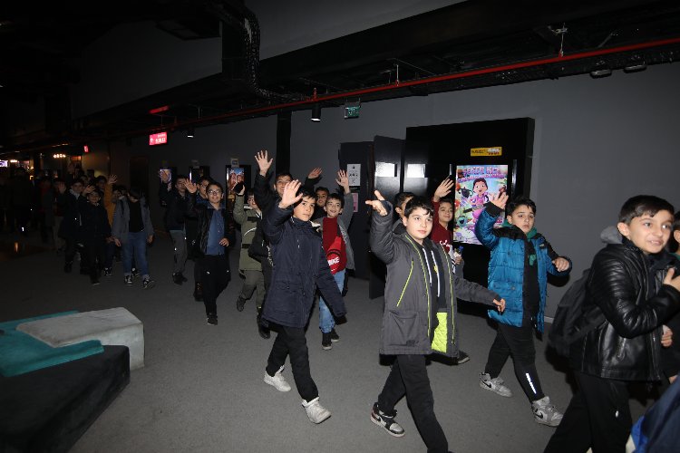 Konya'da 'Bilgehane'lilerin sinema keyfi 2