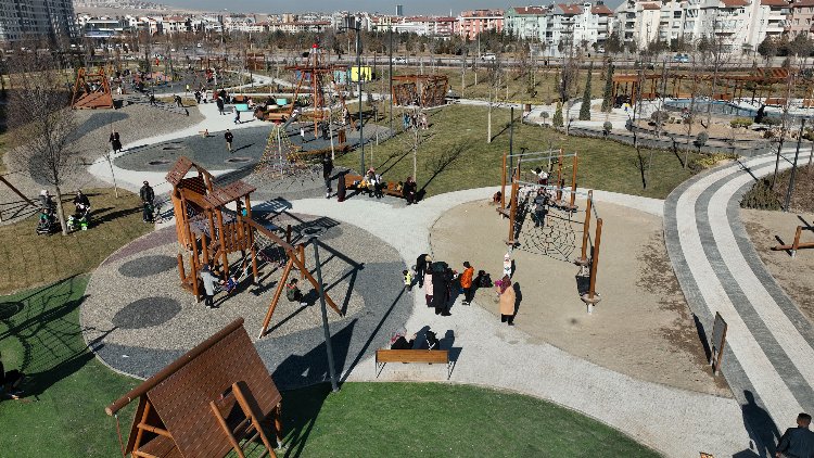Konya'ya 43 bin metrekarelik yeni park 1