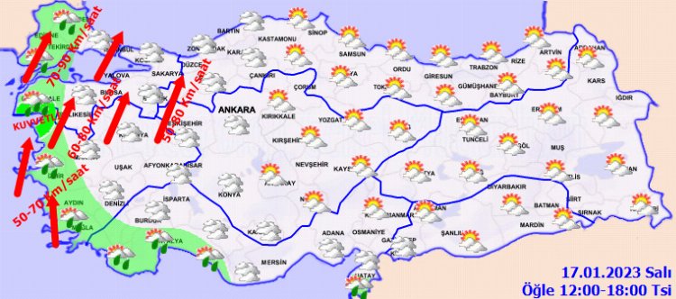 Marmara ve Ege'ye sel ve fırtına uyarısı 2