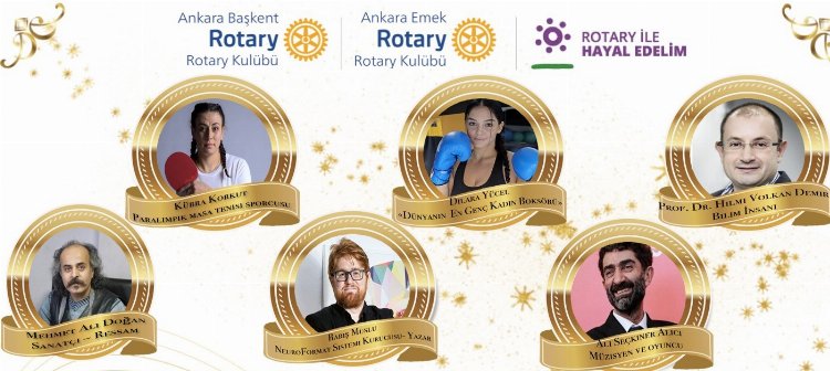 Rotary Meslek Ödülleri sahiplerini buldu 1