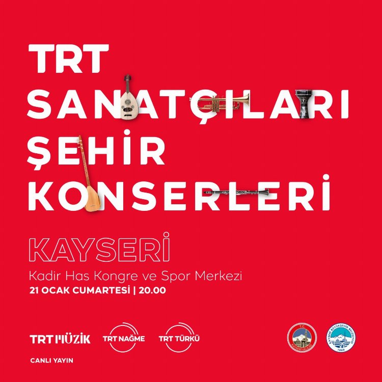 TRT sanatçıları Kayseri'ye geliyor 2