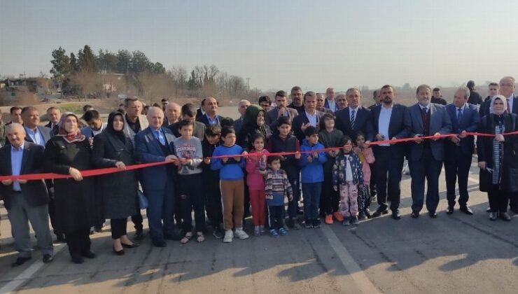 Türkoğlu Kuyumcular Köprüsü dualarla açıldı