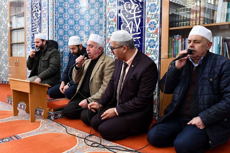 Bursa Mustafakemalpaşa'da deprem şehitlerine mevlit