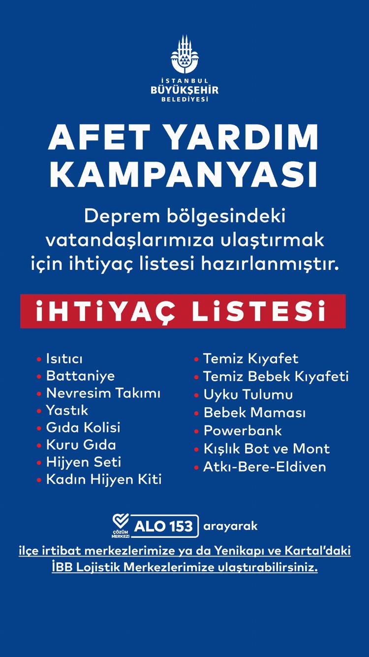 İstanbullular yardıma koştu! İşte acil ihtiyaç listesi 2