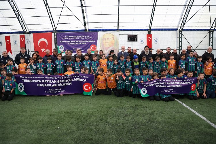 Rize'de 'Çocuk Futbol Turnuvası' başladı 2