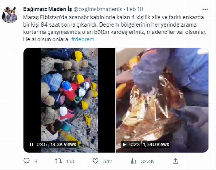 Türk halkı, madencileri sosyal medyada kahraman ilan etti 5