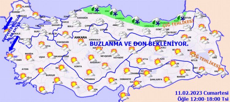 Türkiye'de hafta sonu hava nasıl olacak? 1