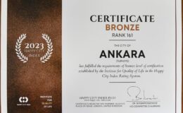 Mutlu Şehir Merkezi’nden Ankara’ya bronz sertifika