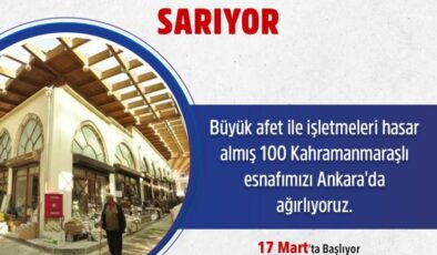 Ankara’da Kahramanmaraş Dayanışma Günleri